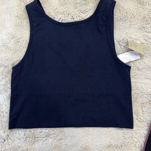 Banana Republic Dark Blue Crop Top